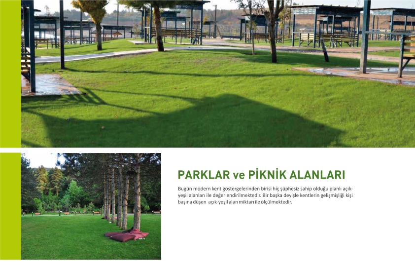 "Parklar ve Piknik Alanları;